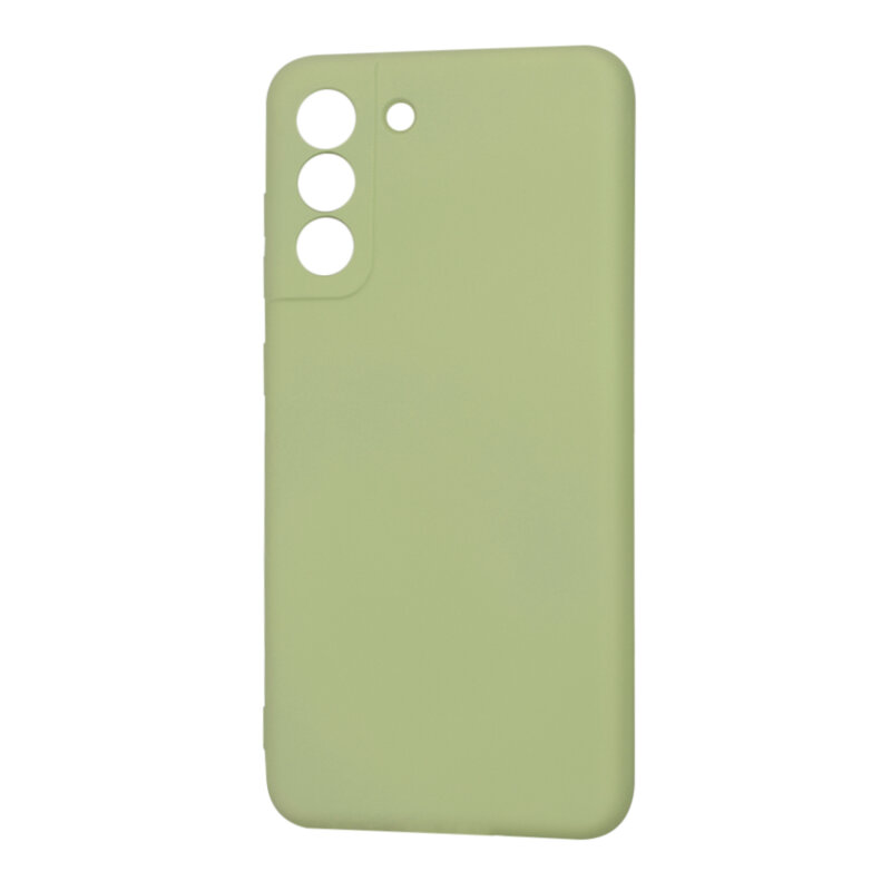 Husa silicon Samsung Galaxy S21 FE 5G Techsuit SoftFlex, verde