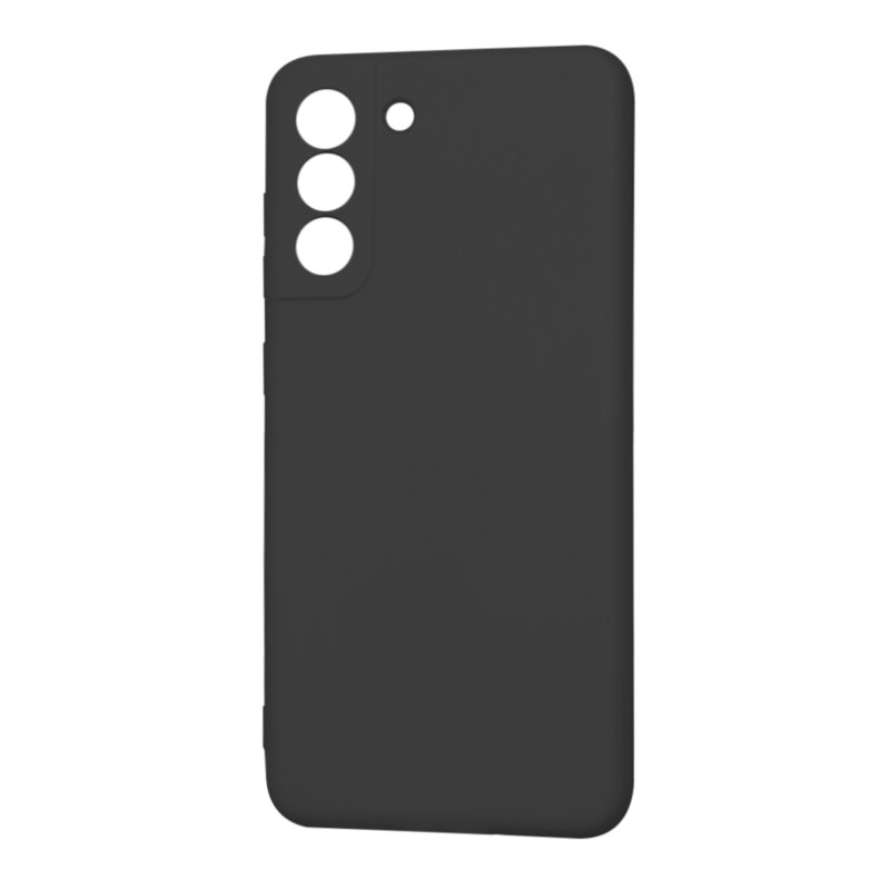 Husa silicon Samsung Galaxy S21 FE 5G Techsuit SoftFlex, negru