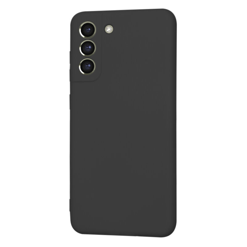 Husa silicon Samsung Galaxy S21 FE 5G Techsuit SoftFlex, negru
