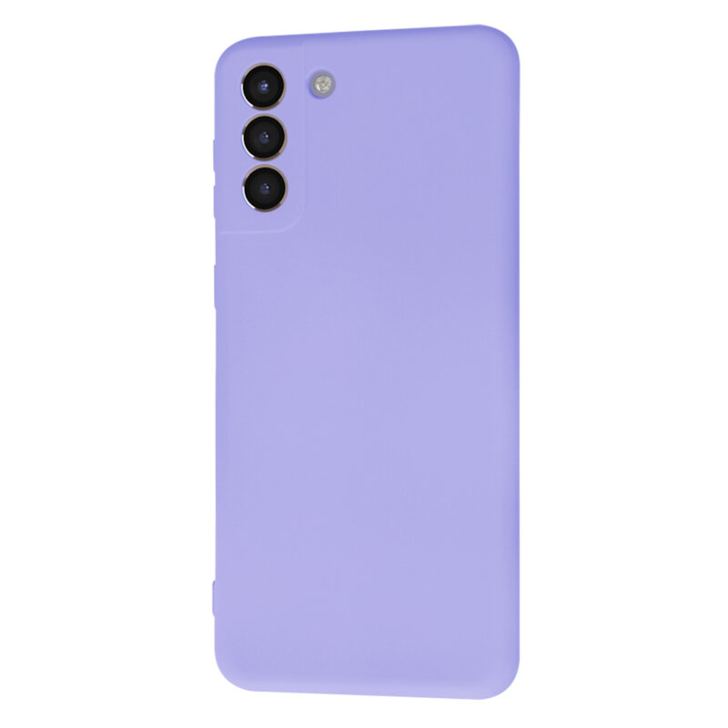 Husa silicon Samsung Galaxy S21 Plus 5G Techsuit SoftFlex, violet