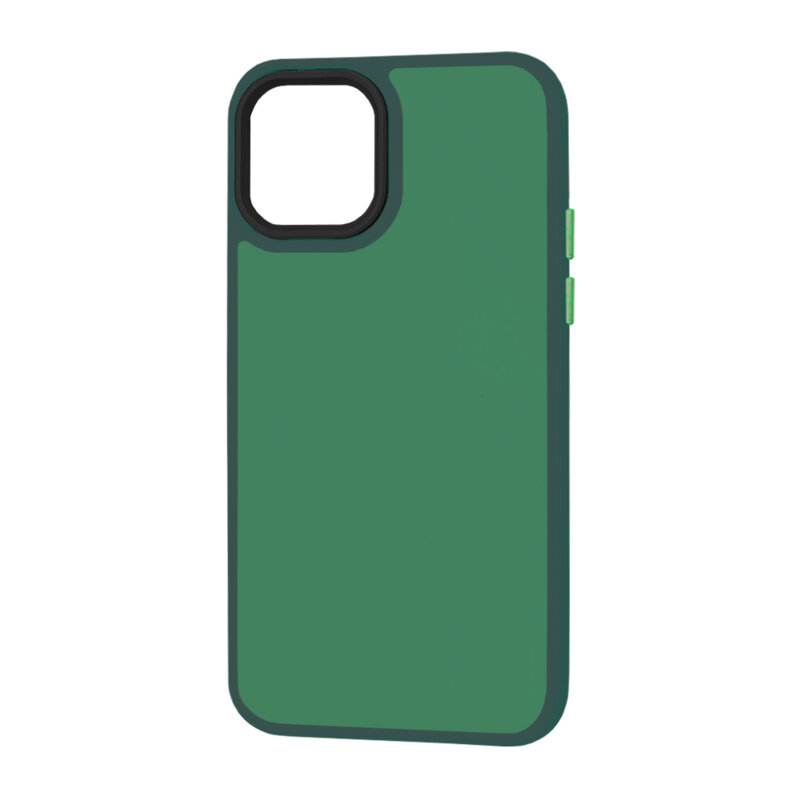 Husa iPhone 11 Pro Techsuit HaloFrost Series, verde inchis