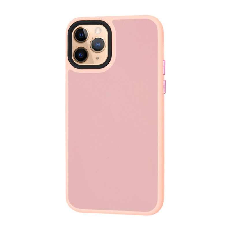 Husa iPhone 11 Pro Techsuit HaloFrost Series, roz