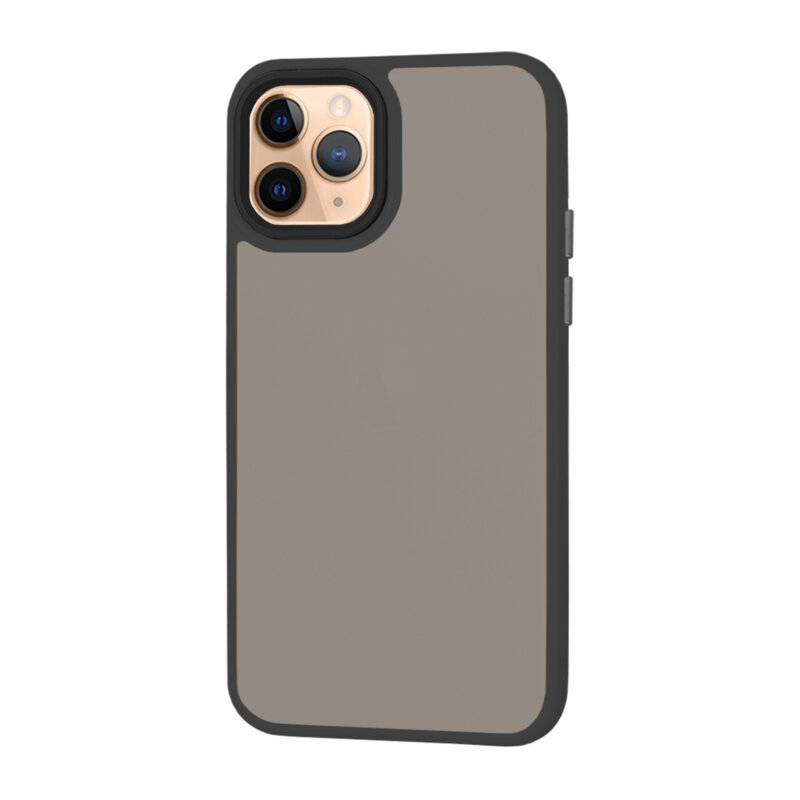 Husa iPhone 11 Pro Techsuit HaloFrost Series, negru