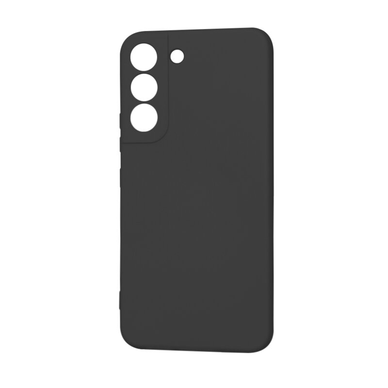 Husa silicon Samsung Galaxy S22 5G Techsuit SoftFlex, negru