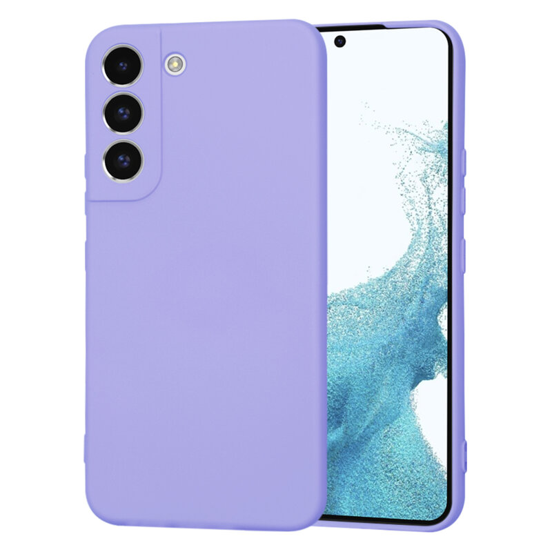 Husa silicon Samsung Galaxy S22 5G Techsuit SoftFlex, violet
