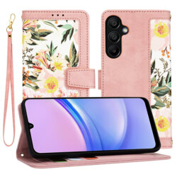 Husa personalizata fete Samsung Galaxy A15 4G Techsuit FlipCraft, roz