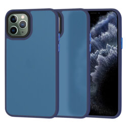 Husa iPhone 11 Pro Max Techsuit HaloFrost Series, bleumarin