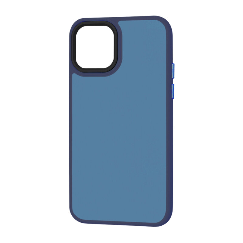Husa iPhone 11 Pro Max Techsuit HaloFrost Series, bleumarin
