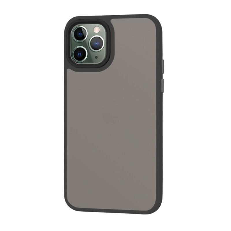 Husa iPhone 11 Pro Max Techsuit HaloFrost Series, negru