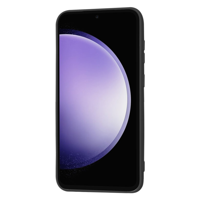 Husa silicon Samsung Galaxy S23 FE Techsuit SoftFlex, negru