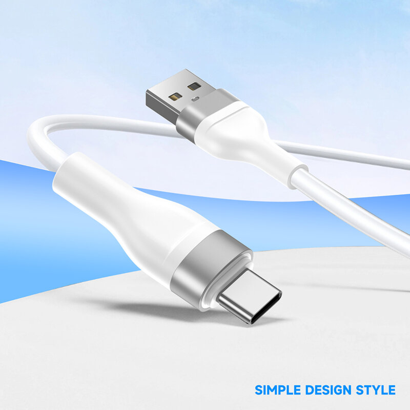 Cablu de date USB la Type-C Lito, 2.4A, 1.2m, LD02C