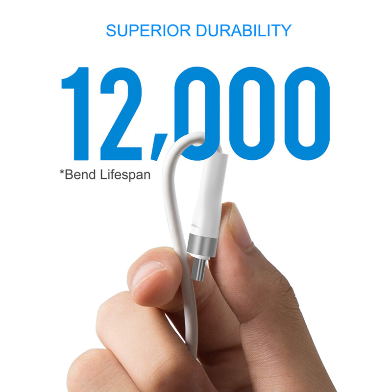 Cablu de date USB la Lightning Lito, 1.2m, 2.4A, LD02L