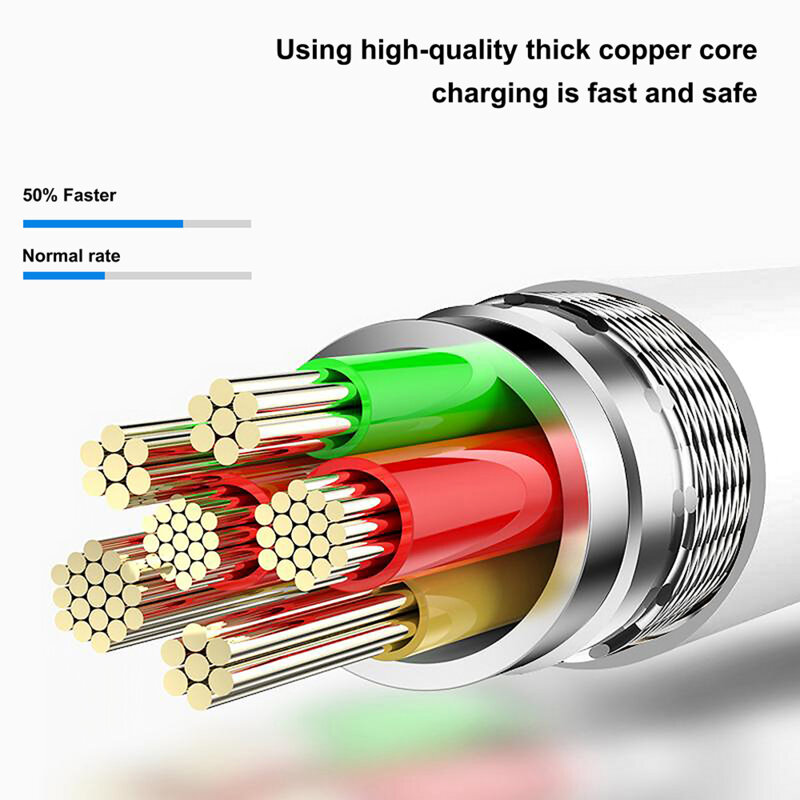 Cablu de incarcare USB la Micro-USB Lito, 2.4A, 1m, LD03V