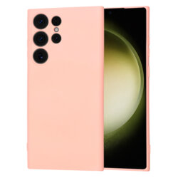 Husa silicon Samsung Galaxy S23 Ultra Techsuit SoftFlex, roz