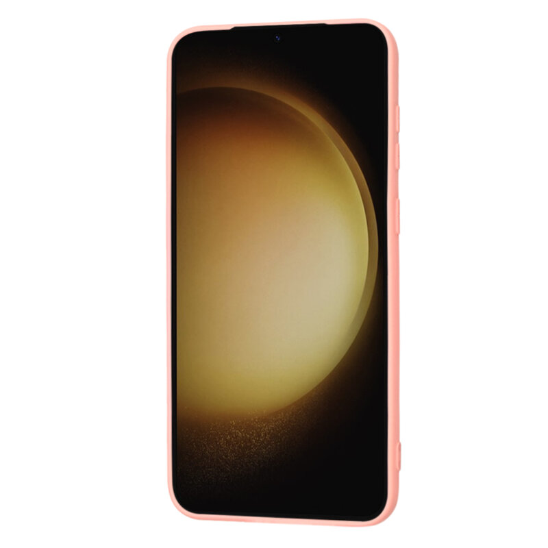 Husa silicon Samsung Galaxy S23 Plus Techsuit SoftFlex, roz