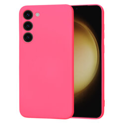 Husa silicon Samsung Galaxy S23 Plus Techsuit SoftFlex, fucsia