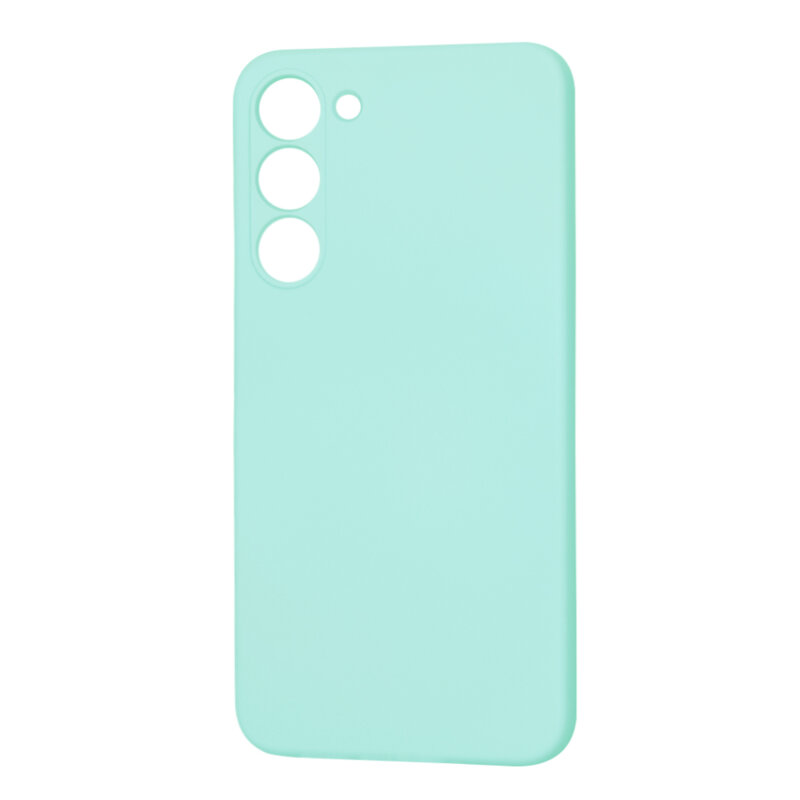Husa silicon Samsung Galaxy S23 Plus Techsuit SoftFlex, turcoaz