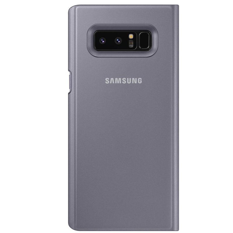 Husa Originala Samsung Galaxy Note 8 Clear View Cover Orchid Grey
