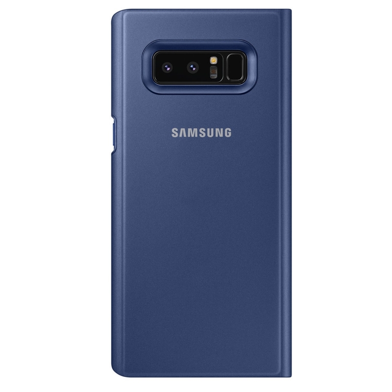 Husa Originala Samsung Galaxy Note 8 Clear View Cover Albastru