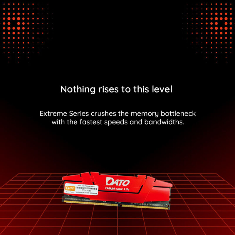 Memorie RAM, 32GB, 3200MHz gaming Dato Extreme, EA32GB4DU32, negru