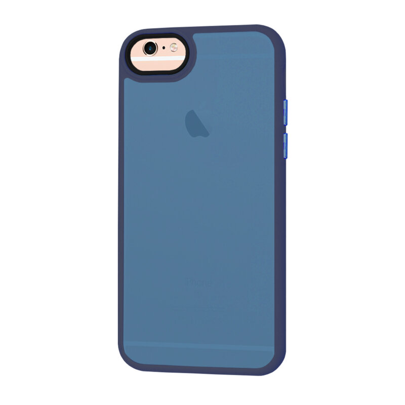 Husa iPhone 6/ 6S Techsuit HaloFrost Series, bleumarin