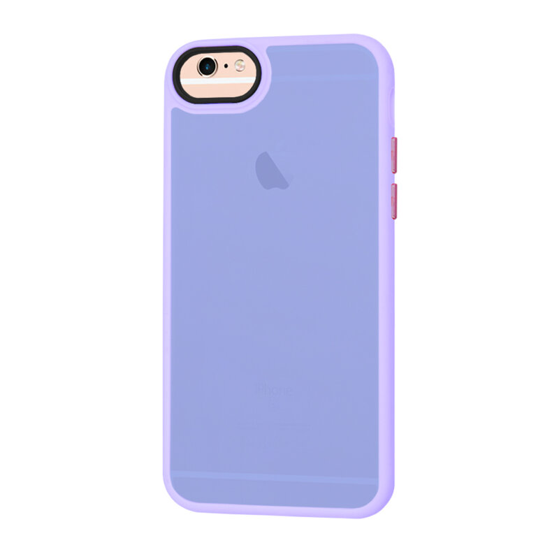 Husa iPhone 6 / 6S Techsuit HaloFrost Series, mov deschis