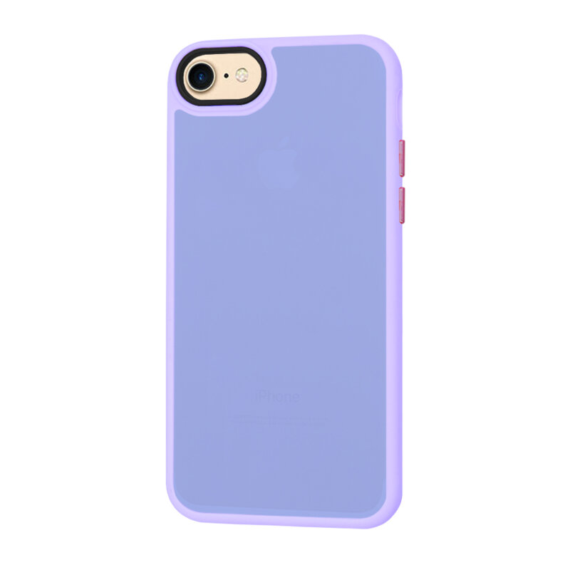 Husa iPhone 7 Techsuit HaloFrost Series, mov deschis