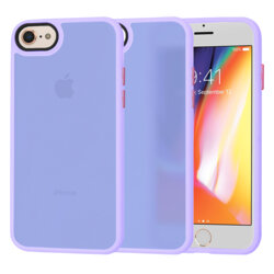 Husa iPhone 8 Techsuit HaloFrost Series, mov deschis