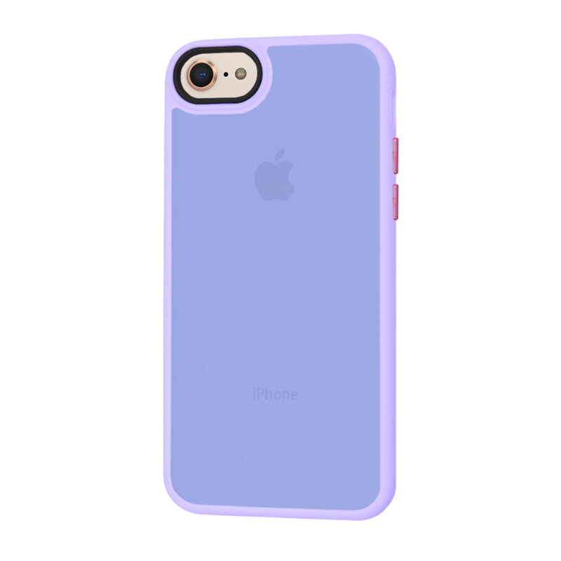 Husa iPhone 8 Techsuit HaloFrost Series, mov deschis