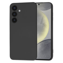 Husa silicon Samsung Galaxy S24 Techsuit SoftFlex, negru