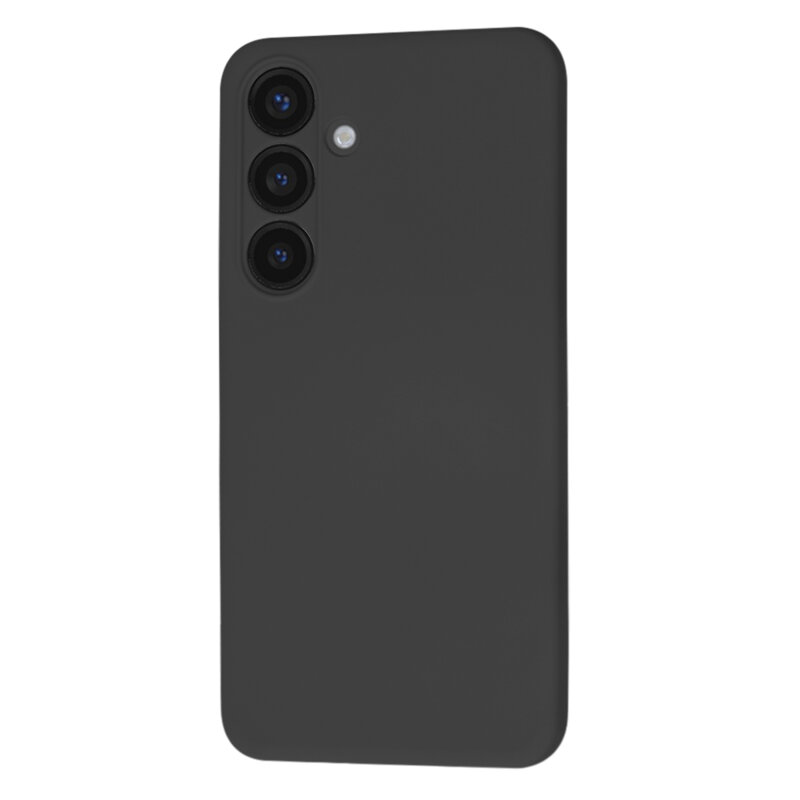 Husa silicon Samsung Galaxy S24 Techsuit SoftFlex, negru