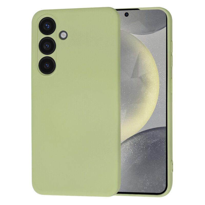 Husa silicon Samsung Galaxy S24 Techsuit SoftFlex, verde