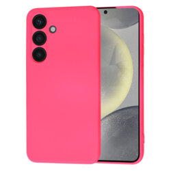 Husa silicon Samsung Galaxy S24 Techsuit SoftFlex, fucsia