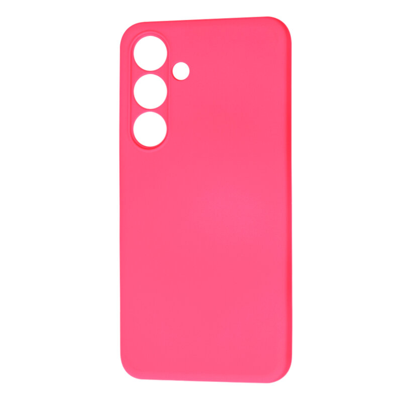 Husa silicon Samsung Galaxy S24 Techsuit SoftFlex, fucsia