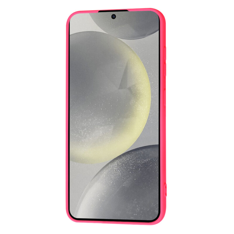 Husa silicon Samsung Galaxy S24 Techsuit SoftFlex, fucsia