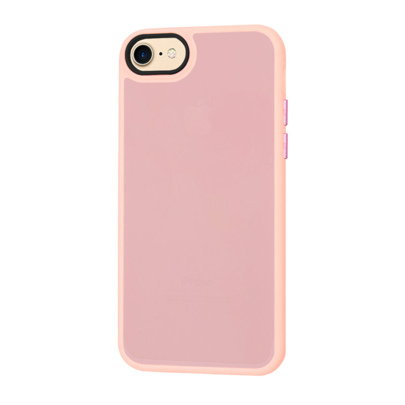 Husa iPhone 7 Techsuit HaloFrost Series, roz