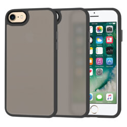 Husa iPhone 7 Techsuit HaloFrost Series, negru