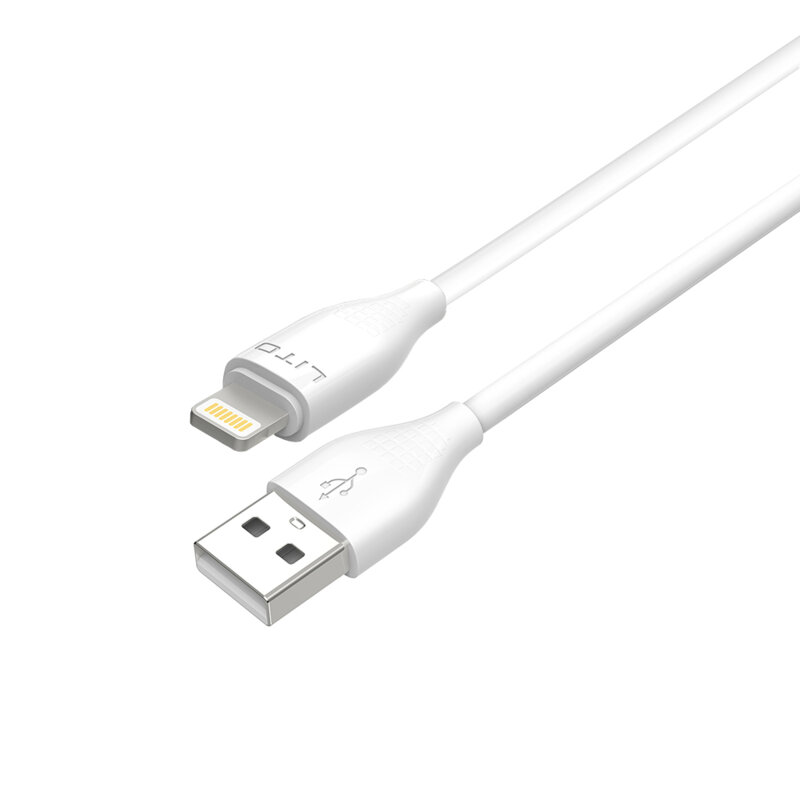 Cablu de date Fast Charging USB la Lightning Lito, 1m, 60W, LD03