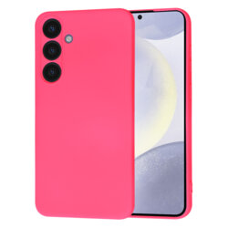 Husa silicon Samsung Galaxy S24 Plus Techsuit SoftFlex, fucsia