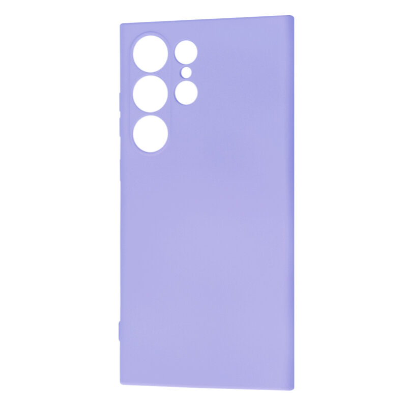 Husa silicon Samsung Galaxy S24 Ultra Techsuit SoftFlex, violet