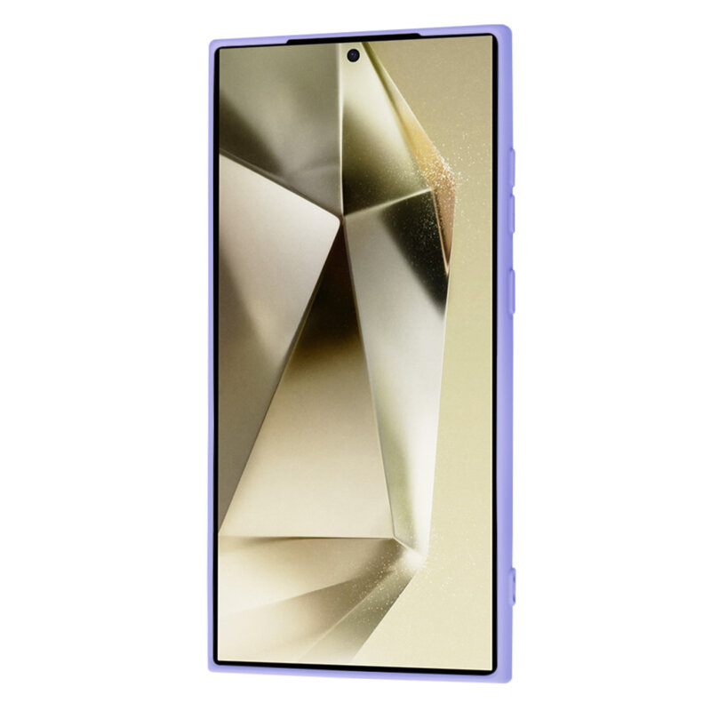 Husa silicon Samsung Galaxy S24 Ultra Techsuit SoftFlex, violet