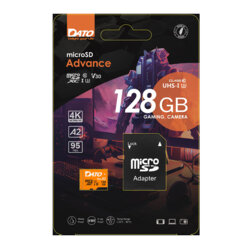 Card memorie + adaptor Micro SDXC 128GB Dato, DTTF128GU3A2V30A