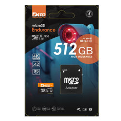 Card memorie Micro SDXC 512GB, U3, A2 Dato, DTTF512GU3A2V30HA