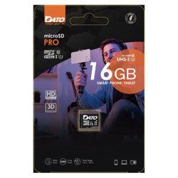Card memorie SDHC 16GB Dato Pro, 40MB/s, DTTF016GUIC10