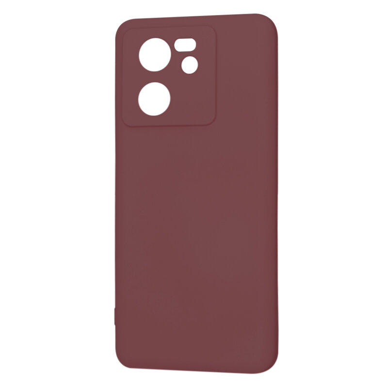 Husa silicon Xiaomi 13T Techsuit SoftFlex, bordo