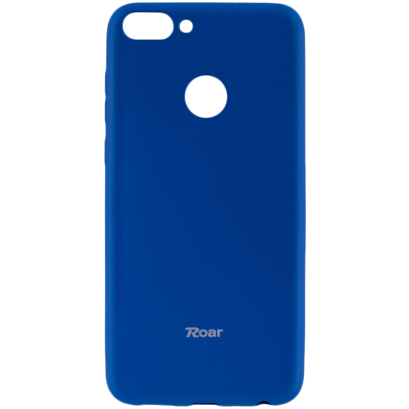 Husa Huawei P Smart Roar Colorful Jelly Case Albastru Mat