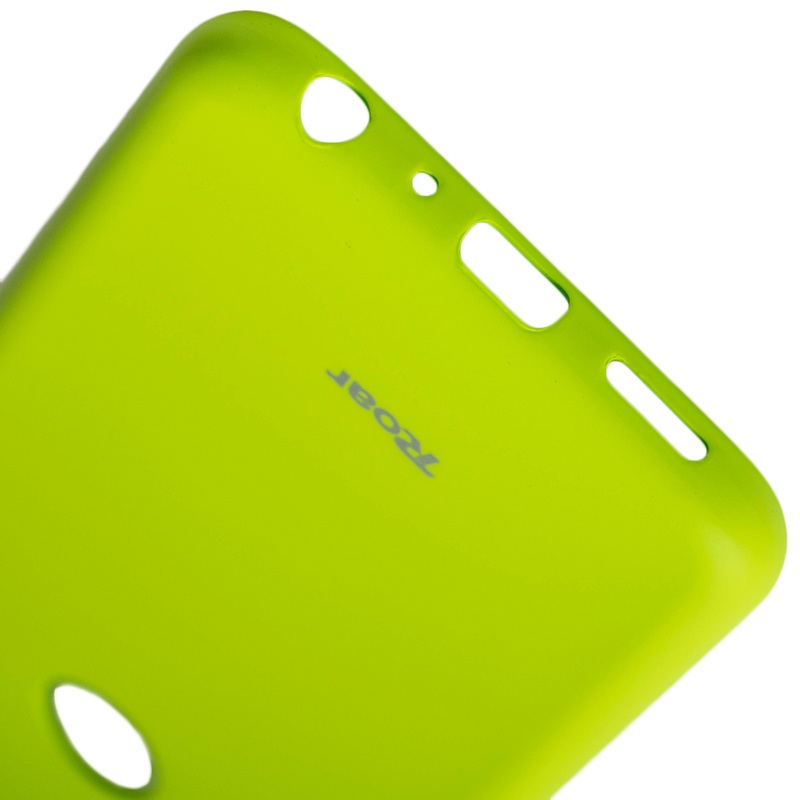 Husa Huawei P Smart Roar Colorful Jelly Case Verde Mat