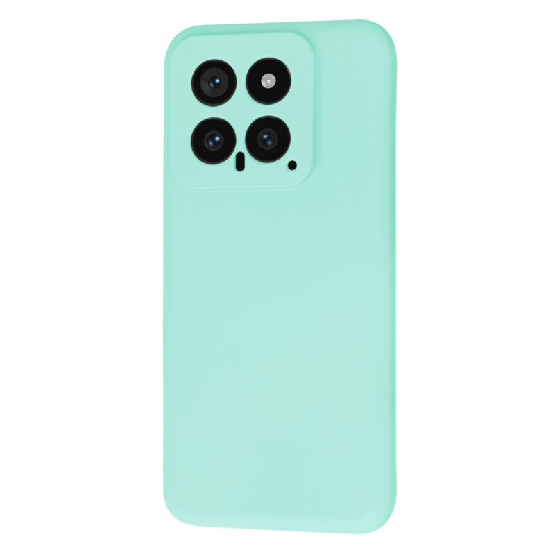 Husa silicon Xiaomi 14 Techsuit SoftFlex, turcoaz