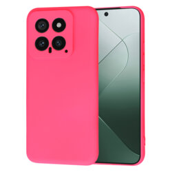 Husa silicon Xiaomi 14 Techsuit SoftFlex, fucsia