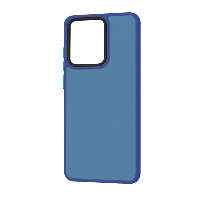 Husa Motorola Edge 40 Neo Techsuit HaloFrost Series, bleumarin